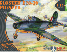 CP72007 ClearProp 1/72 Самолёт Gloster E28/39 Pioneer. Starter kit