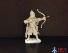 ТБ211 Студия "Три богатыря" 54 мм Фигура пеший монгол стреляющий из лука