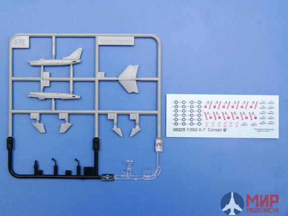 06225 Trumpeter 1/350 Scale Aircraft set for aircraft carrier A7E CORSAR II (6шт)