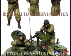 EM-35225 Evolution Miniatures US Tank Crew from Evolution