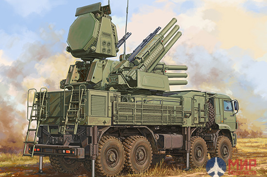 01061 Trumpeter 1/35 ЗРК Russian 72V6E4 Combat Unit of 96K6 Pantsir-S1 ADMGS(w/RLM SOC S-band Radar)