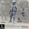 LRM35039 Live Resin Russian Army soldier in modern infantry combat gear system, set 1