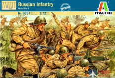 6057 Italeri солдаты WWII - RUSSIAN INFANTRY (1:72)