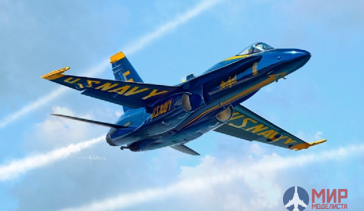 1324 Italeri 1/72 Самолет F/A-18 Hornet ''Blue Angels''