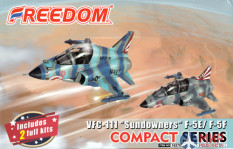 162707 Freedom Model Kits F-5 Tiger II US Navy VFC 111 «Sundowners» F-5E & F-5F (Compact Series) inc