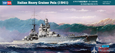 86502 Hobby Boss 1/350 Итальянский тяжелый крейсер "Pola" (1941)