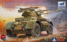 CB35017 Bronco Models 1/35 БТР Canadian T17E1 Staghound Mk. I Late Production w/60lb  rocket