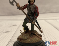 008 Окрашенная фигура Немецкий пеший воин, 1500 год 54мм