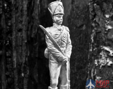 194  Ратник 54 мм  Офицер гренадерской роты 48 полка линейной пехоты, 1812 г.  олово