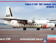 ее144115_4 Пас. самолет Fokker F-27-200 SAS Восточный экспресс, 1/144