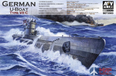 SE73503 AFV Club 1/350 Немецкая подводная лодка German U-Boat Type VII C