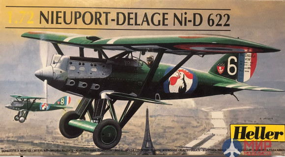 80224 Heller 1/72 Nieuport-Delage Ni-D 622
