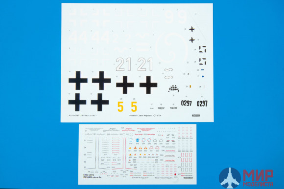 82119 Eduard НЕМЕЦКИЙ ИСТРЕБИТЕЛЬ BF 109G-10 MTT REGENSBURG (PROFIPACK) 1/48