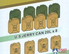 E35008 Hero Hobby Kits 1/35 Канистры современные