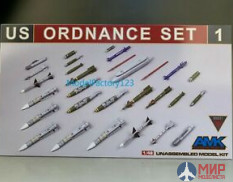 88E01 AMK 1/48 US Ordnance Set #1