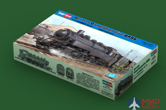 82914 Hobby Boss паровоз  German Dampflokomotive BR86 (1:72)