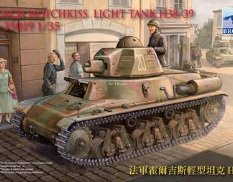 CB35019 Bronco Models 1/35 Танк French H38/39 Light tank