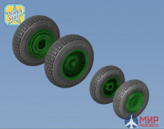 Ns72151-a North Star Models 1/72 Колеса Mi-8, Mi-17 wheels No Mask series