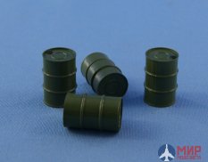 NS-43R-0024 North Star Models 1/43 Soviet 200 liter barrels 4 pcs