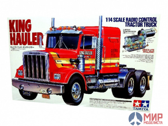 56301 Tamiya 1/14 Радиоуправляемый тягач King Hauler