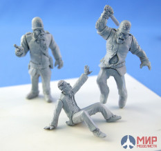 NS-F54/32011 North Star Models 54 mm Фигуры Orc cops in action