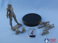 NS-F120/8001 North Star Models 1/8 Фигура Savior of Galaxy (Female) with wooden display base