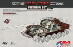 SPS-037 Meng Model 1/35 German Heavy Tank Sd.Kfz.182 King Tiger (Henschel Turret) Interior Set