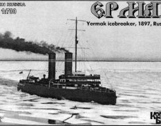 KB70002 Combrig 1/700 Ермак Ледокол 1897, Icebreaker Yermak, 1897