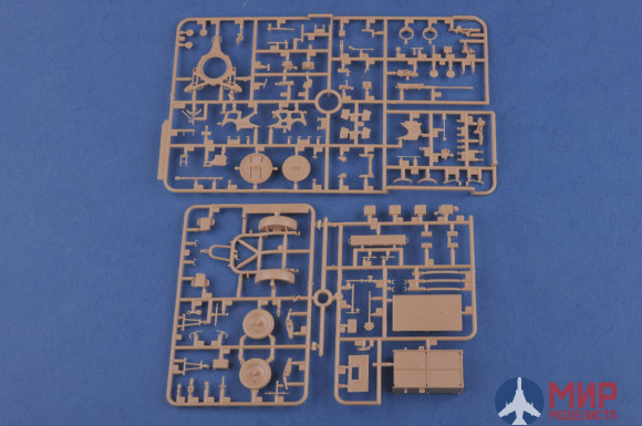 80148 Hobby Boss пушка 2cm Flak38 Late Version/Sd.Ah51 (1:35)