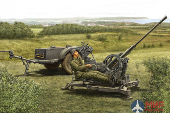 80148 Hobby Boss пушка 2cm Flak38 Late Version/Sd.Ah51 (1:35)