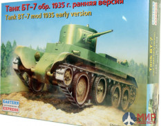 ее35108 Воcточный Экспресс 1/35 Легкий танк БТ-7 обр.1935 (ранняя  версия)