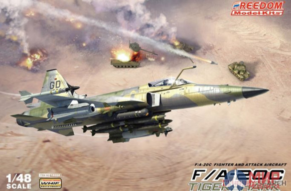 18004 Freedom Model Kits 1:48 Самолёт F/A-20C Tigershark