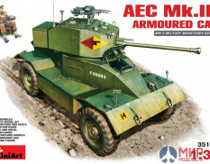 35159 MiniArt бронеавтомобиль  AEC Mk.III ARMOURED CAR  (1:35)