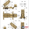 01040 Trumpeter 1/35 Ракетная установка  M901 w/MIM-104F Patriot Sam System (PAC-3)