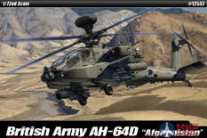 12537 Academy 1/72 Вертолет British Army AH-64 Afghanistan