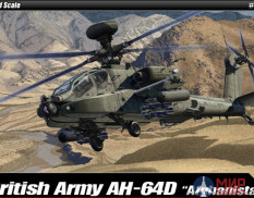 12537 Academy 1/72 Вертолет British Army AH-64 Afghanistan