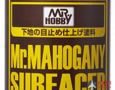 B-528 MR.HOBBY краска-грунтовка в металлических баллончиках Mr.MAHOGANY SURFACER 1000  SPRAY