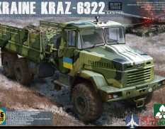 2022 Takom 1/35 Украинский грузовик Краз-6322