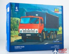 1410AVD AVD Models 1/43 Сборная модель КАМАЗ-5320 бортовой с тентом