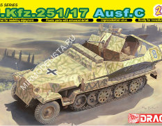 6592 Dragon БТР Sd.Kfz. 251/17 Ausf.C 1/35