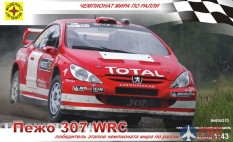 604310 Моделист  автомобиль  Пежо 307 WRC (1:43)