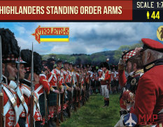 72200ST Strelets Highlanders Standing Order Arms 1/72