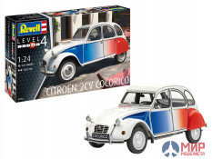 7653 Revell Микролитражный автомобиль Citroen 2 CV "Cocorico"