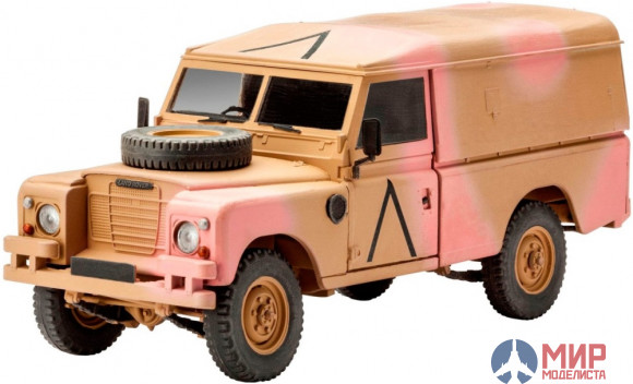 03246 Revell Автомобиль  British 4x4 Off-Road Vehicle Series III (109"/LWB) 1/35