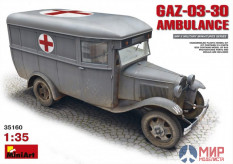 35160 MiniArt автомобиль  03-30 AMBULANCE  (1:35)