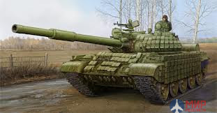 01556 Trumpeter 1/35 Советский танк T-62 ERA с динамической защитой мод.1972