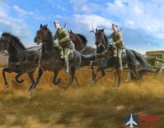 35481 ICM 1/35 Советская полковая универсальная конная тяга