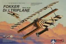 QS-003 Meng Model 1/24 Fokker Dr.I Triplane