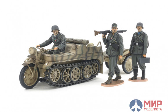 35377 Tamiya 1/35 Мотоцикл Kettenkraftrad Mid