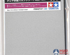 87147 Tamiya Шлифовальная губка Sanding Sponge Sheet - 400